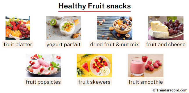 Healthy fruit snacks
