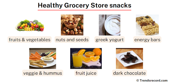 Healthy grocery store snacks