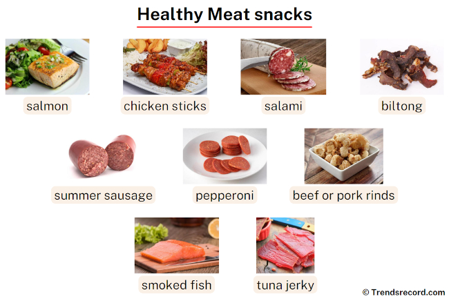Healthy meat snacks