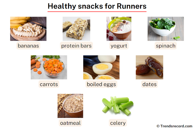 Healthy snacks for runners