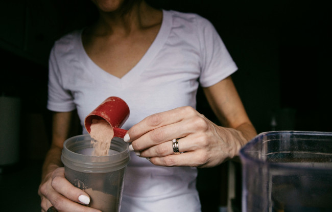 Post-workout snacks - Protein shake
