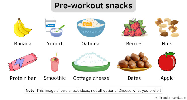 Pre-workout snacks