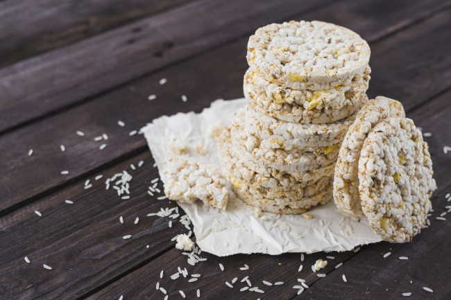 Healthy packaged snacks - Rice cake